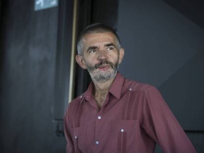 En vídeo, el periodista frances Philippe Lançon, este martes en el Hotel Condes de Barcelona.