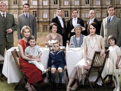 Una secuencia de 'Downton Abbey'.