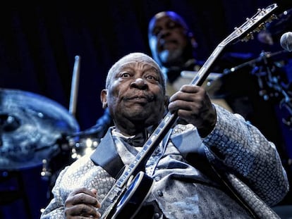 Foto: Concierto de B. B. King en los Veranos de la Villa de Madrid en 2010. Vídeo: Actuación de B.B. King