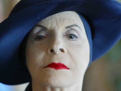 La coreógrafa cubana Alicia Alonso,en 2004. en la presentación del espectáculo 'La cenicienta' en el Festival de Peralada, Girona. En vídeo, resumen de la vida de Alicia Alonso.