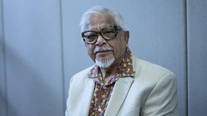 El escritor y activista Arun Gandhi, en Guadalajara (México). En vídeo, intervención de Gandhi en la Feria Internacional del Libro.