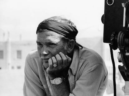 Sam Peckinpah, en el rodaje de 'Junior Booner (Rey del rodeo)' en 1972. En vídeo, Carlos Boyero habla sobre Sam Peckinpah.