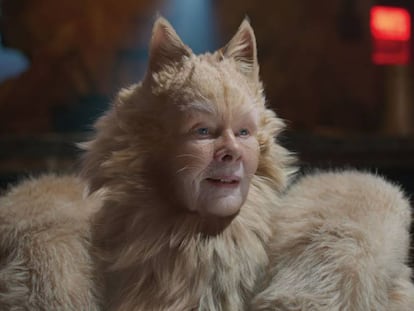 Judi Dench, en 'Cats'. En el vídeo, tráiler del filme.