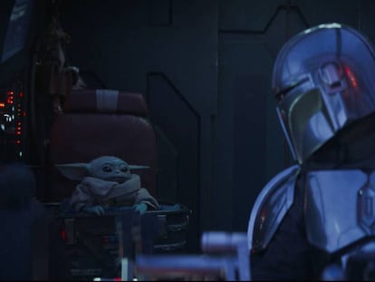 Un instante del capítulo siete de la serie de Disney + 'The Mandalorian'. En vídeo, tráiler de la serie.