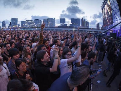 Público en un concierto de la pasada edición del Primavera Sound.