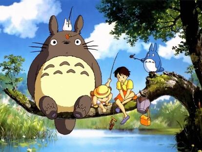 Tráiler de la película 'Mi vecino Totoro'.