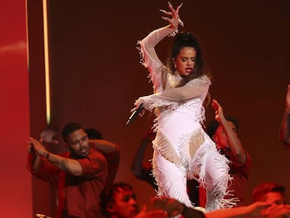 En vídeo, l'actuació de Rosalía als Grammy.