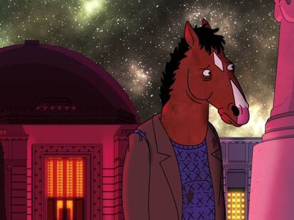 BoJack, de la serie de animación de Netflix 'BoJack Horseman'. En vídeo, tráiler de la temporada final.