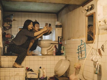 Fotograma de la película 'Parásitos', de Bong Joon-ho. En vídeo, las claves que han hecho a la película hacer historia.