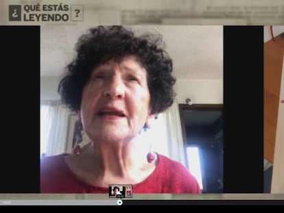 Margo Glantz: “La pandemia nos hace mejores un mes. Luego es lo mismo”