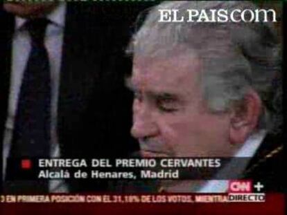 Discurso de Carmen Calvo en los Premios Cervantes