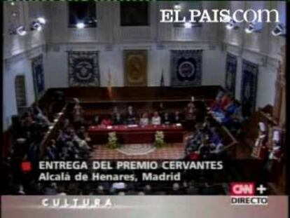 Discurso del Rey en los Premios Cervantes