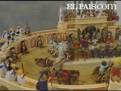 Una exposición en Granada recrea la historia de la humanidad a través de estos muñecos