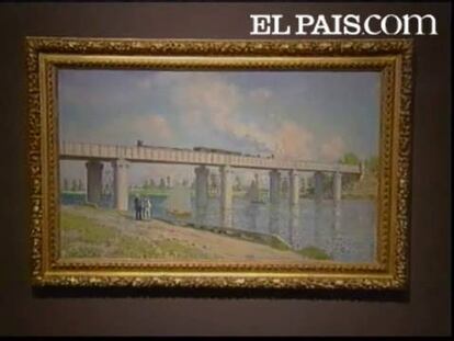 Recrea un paisaje francés y es uno de los trabajos más importantes del pintor.