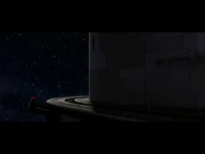 Burn-E, un robot un poco torpe, de la saga de Wall-E