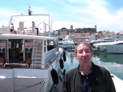 Carlos Boyero, crítico de Cine de EL PAÍS, y Borja Hermoso (que graba con su móvil), comentan cada día el Festival de Cannes.