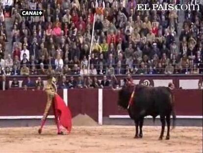 El Juli firmó dos serias actuaciones en la 10ª de abono de San Isidro, sobre todo con el exigente toro de Garcigrande que abrió el festejo. Castella y Luque mostraron sus ganas, pero no consiguieron lucirse en una tarde que fue a menos. <a href=" http://www.elpais.com/toros/feria-de-san-isidro/"><b>Vídeos de la Feria de San Isidro</b></a>