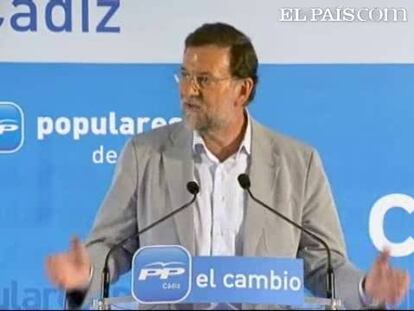 El presidente del PP, Mariano Rajoy, ha anunciado que su partido llevará una moción al Congreso de los Diputados para que las corridas de toros sean declaradas de Interés Cultural General con el objetivo de que el PSOE "se retrate y diga si cree en la igualdad de todos los ciudadanos y en la libertad".