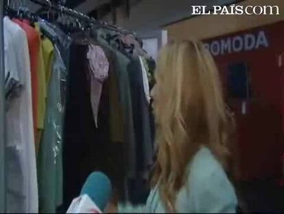 Con los más jóvenes y con los consagrados, la Princesa se ha sentado a hablar de la situación de la industria de la moda.