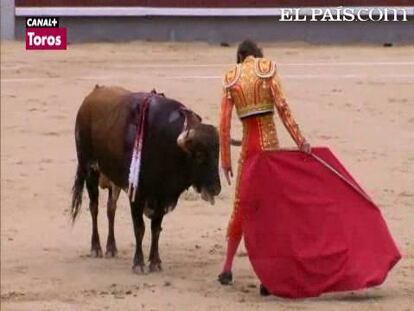 El torero de Alicante conmocionó a los tendidos con un toreo preñado de arte; El Juli cortó una oreja tras una pelea de poder a poder, y Castella no tuvo opción con su descastado lote.<a href="http://www.elpais.com/toros/feria-de-san-isidro/"><b>Vídeos de la Feria de San Isidro</b></a>