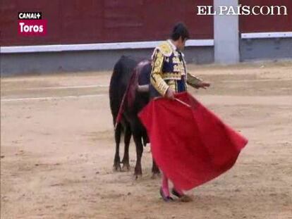 Mal presentada e inválida corrida de Puerto de San Lorenzo; El Cid corta una oreja por dos tandas cortas de naturales; Perera lo intentó sin éxito y Daniel Luque se dio de bruces contra el peor lote.<a href="http://www.elpais.com/toros/feria-de-san-isidro/"><b>Vídeos de la Feria de San Isidro</b></a>