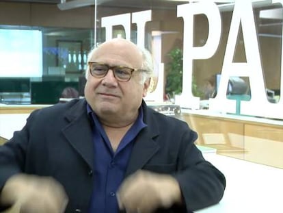 Danny DeVito, una tarde en EL PAÍS