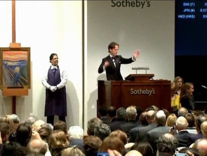 'El grito' de Munch, vendido por 90 millones de euros en Nueva York.