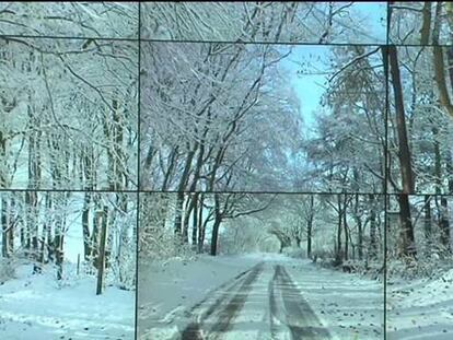 Hockney se rinde a la campiña inglesa