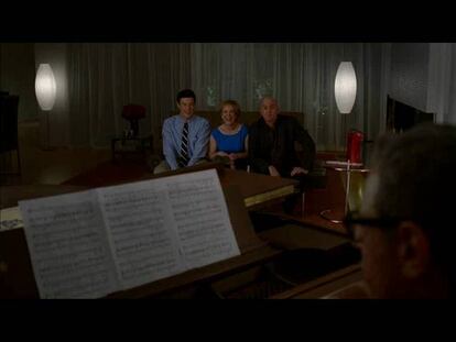 Jeff Goldblum visita 'Glee'