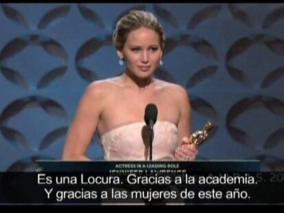 Lo más destacado de los Oscar: Michelle Obama, la caída de Lawrence...