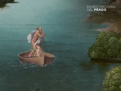 ‘El paso de la laguna Estigia’, de Patinir