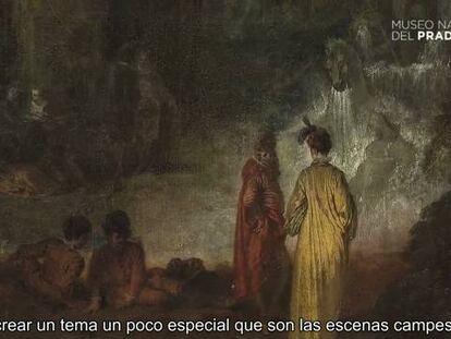 ‘Fiesta en un parque’, de Watteau