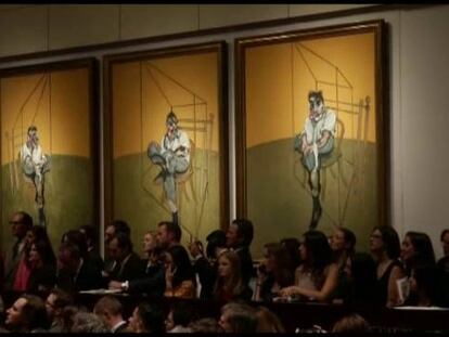 Jeff Koons y Francis Bacon revientan las subastas en Nueva York