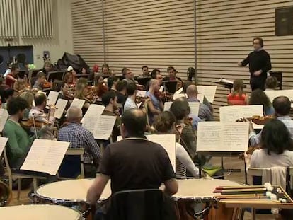 Ensayo de Riccardo Muti del 'Requiem' de Verdi. Teatro Real.