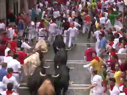 Los toros de Garcigrande se estrenan con seis heridos