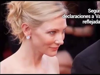 Cate Blanchett, niega que haya tenido relaciones lésbicas en su juventud, como dijo la revista 'Variety'.