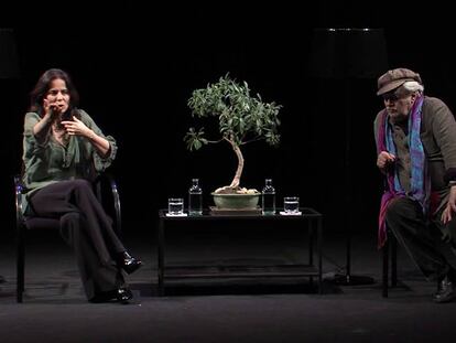 Aitana Sánchez Gijón y Mario Gas abaten la cuarta pared en La Abadía