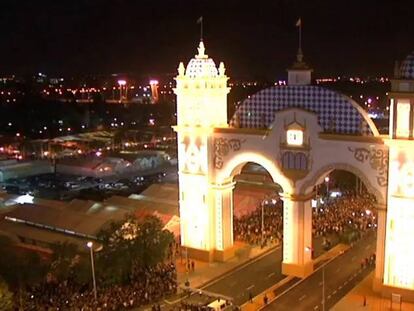 Sin caseta en la Feria de Abril de Sevilla