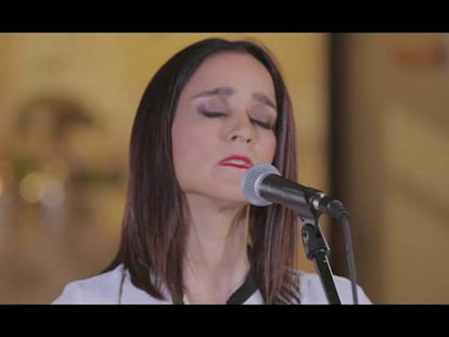 Julieta Venegas canta para EL PAÍS.