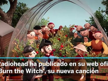 Adelanto del vídeo ‘Burn The Witch’ de Radiohead tras borrarse la banda en Internet