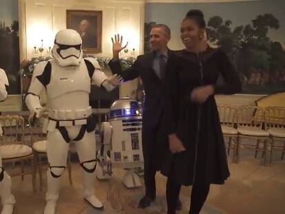 El baile de los Obama para el Día de la Fuerza