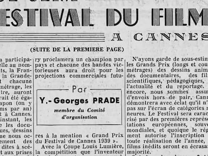Una historia de Cannes