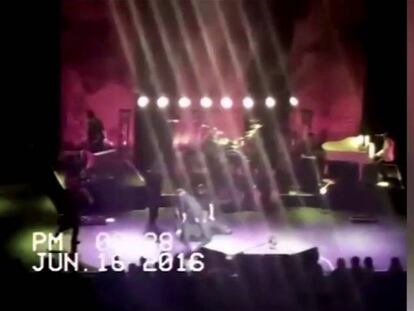 El cantante Meat Loaf se desploma durante una actuación en Canadá