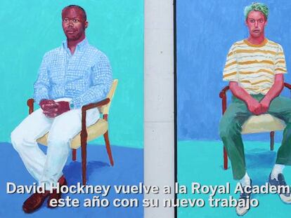 David Hockney y sus retratos ‘antiselfies’