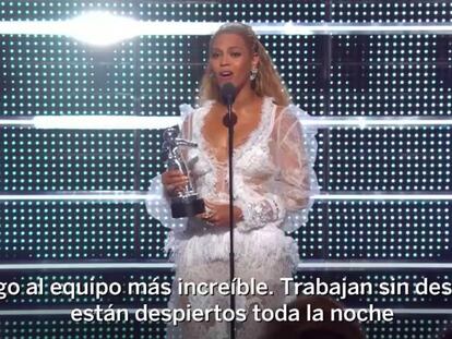 Beyoncé arrasa en los premios MTV