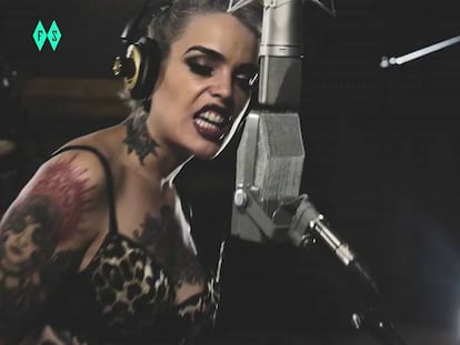 Vinila von Bismark en las Furious Sessions