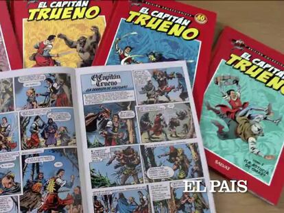 El Capitán Trueno, cuando el cómic se llamaba tebeo