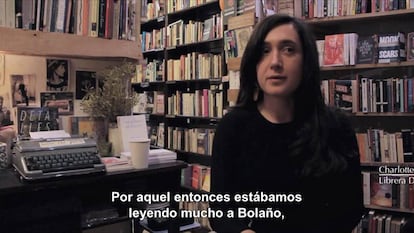 Charlotte Delattre, de la librería Desperate Literature.