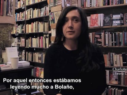 Charlotte Delattre, de la librería Desperate Literature.