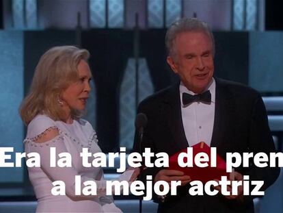 Ganadores Oscars 2017.